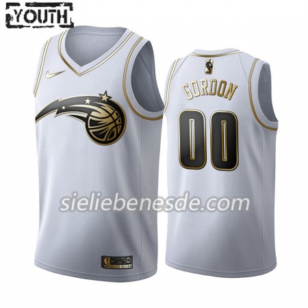 Kinder NBA Orlando Magic Trikot Aaron Gordon 00 Nike 2019-2020 Weiß Golden Edition Swingman